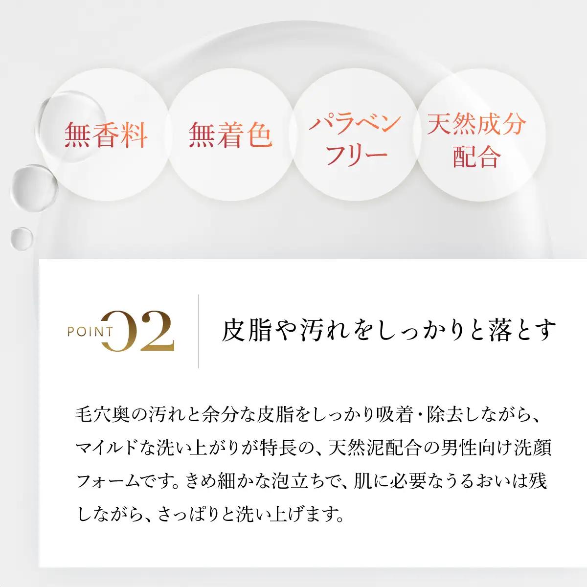 66460_DHCクレイ フェース ウォッシュ 2個セット【DHC for MEN ハイライフ】 MBB034