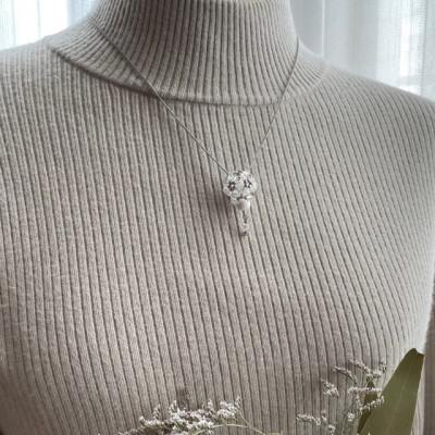 ふるさと納税 泉南市 ●アロマペンダント(ラウンド)シルバー |  | 01