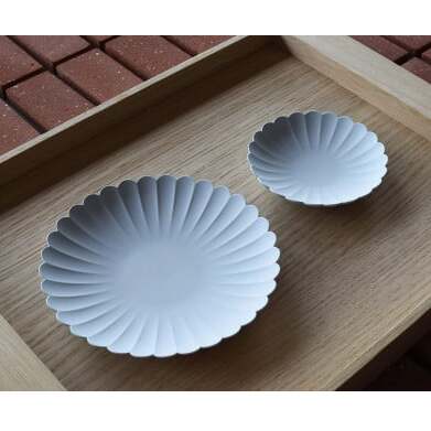 1616/ TY Palace Plate 110&160 各1枚セット 有田焼 器 食器 皿 グレー プレート A11-40_イメージ3