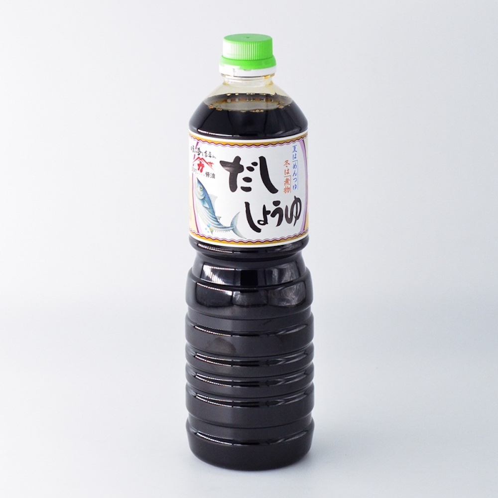 K004 だし醤油1リットル3本セット 河村?油 光ヤマカ