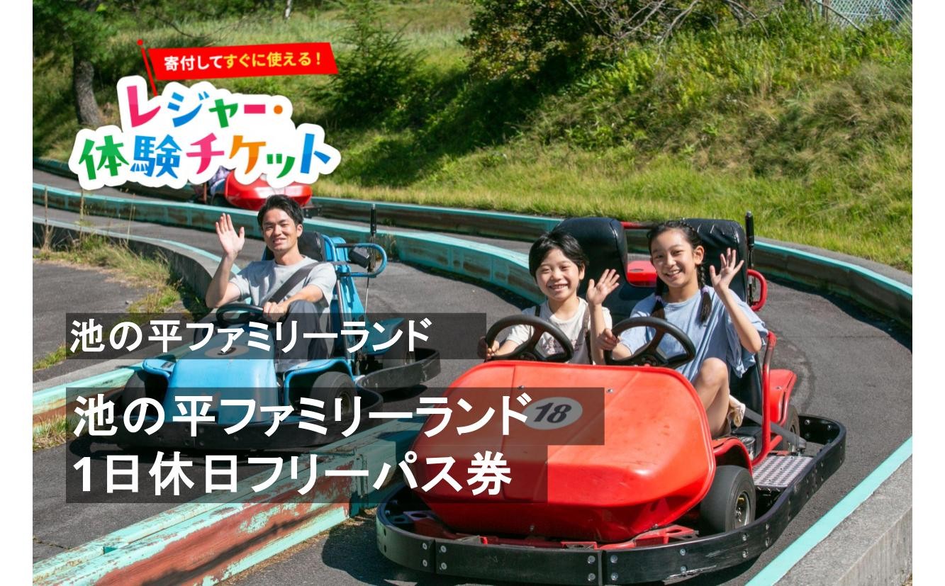 
                  【即時利用可/電子チケット】池の平ファミリーランド　1日休日フリーパス券《土・日・祝日と7月27日～8月31日に利用可》【会員限定のお礼の品】
                
