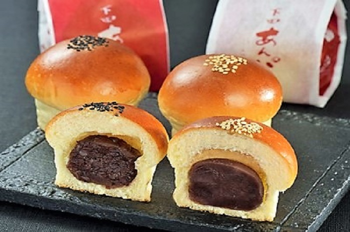 【平井製菓】下田あんぱん食べ比べ　Cセット [パン あんぱん こし餡 スイーツ おやつ 食べ比べ 大人気 牛乳あんぱん ギフト フレッシュ バター あんこ 栗 ラムレーズン 5種 6個 詰め合わせ 個包装 平井製菓 ハリスさんの牛乳あんぱん Cセット 常温 冷蔵 伊豆 下田 敬老の日 プレゼント 贈答]