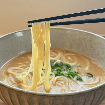 ふるさと納税 北杜市 【米粉の玄米麺】(スープ付)2食入×5袋　味噌ラーメン　半生　特別栽培『コシヒカリ』使用 |  | 01
