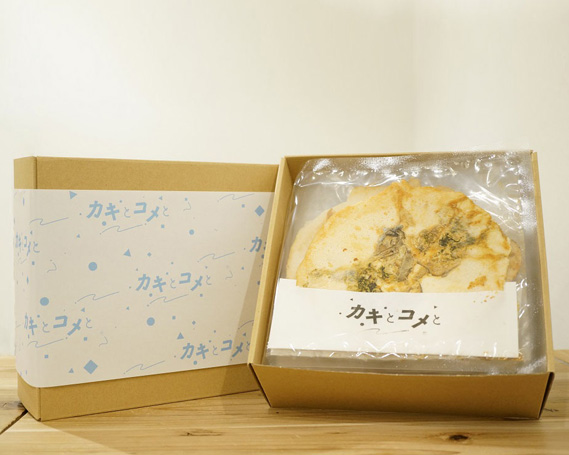 No.014 牡蠣せんべい「カキとコメと」