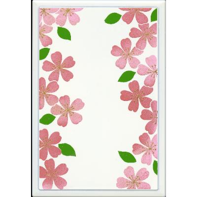 ふるさと納税 海南市 紀州漆器　蒔絵御朱印帳　桜花(白) |  | 01