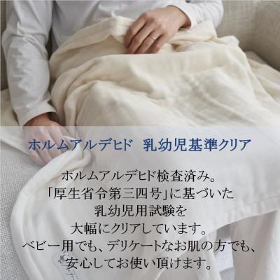 ふるさと納税 橋本市 6重ガーゼケット　シングル　(ホワイト) |  | 01