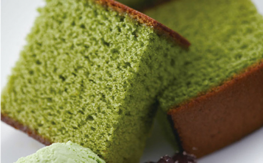 〈スピード発送〉風呂敷包み ギフト カステラ 2本 詰合せ (幸せの黄色いカステラ・抹茶) 水引飾り付き 詰め合わせ 0.6号  / かすてら 卵 人気 長崎 おやつ / 大村市 / 心泉堂[ACYU