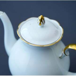 有田焼 ゴールドライン白磁・ポット【香蘭社】食器 白磁 コーヒー 紅茶 ティータイム A70-168_イメージ4