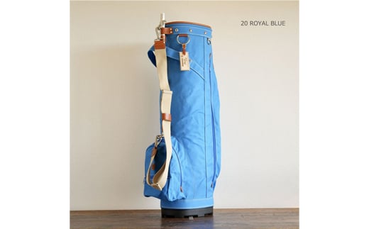 
                  木の庄帆布 ゴルフバッグ KH-CPB01W カートバッグ 木のマーク/パイプキャディバッグ（ロイヤルブルー）/ KinoshoTRANSIT キャディバッグ ゴルフ用品 軽量 帆布製 メンズ レディース キャディーバッグ 水色【2024年モデル】
                