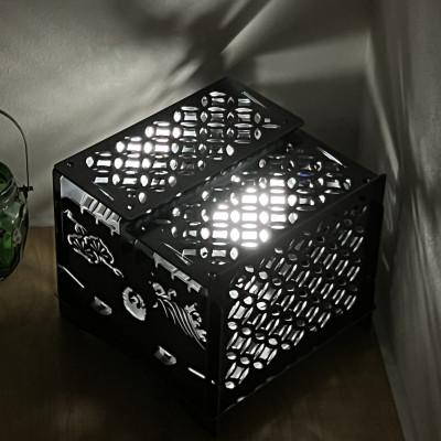ふるさと納税 高松市 3WAY焚火BOX和柄スタンダードセット(五徳4本付属)+ グリル鉄板S4.5ミリ厚(オプション品) |  | 03