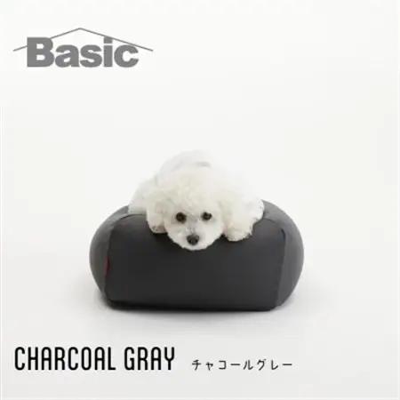 【ハナロロ】 ビーズクッション ペットクッションSカバー付 30L(チャコールグレー)【1240521】