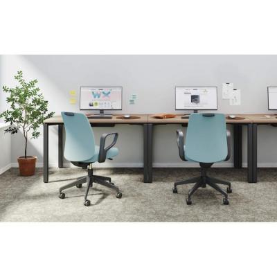 ふるさと納税 宮田村 コクヨチェアー　エルア(ソフトベージュ・本体黒)/肘なし/カーペット用(Wキャスター)　/在宅ワーク |  | 01