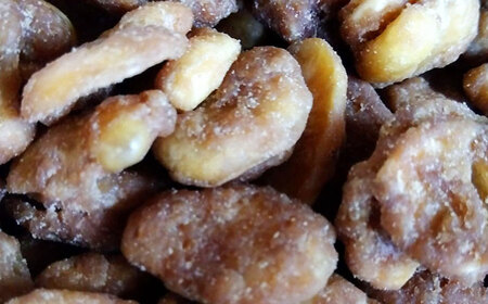 大容量! 西八製菓 テトラ蜂蜜そら豆 145g×12袋 お菓子 豆 おつまみ 大容量 リピート 島根県雲南市/西八製菓 株式会社[AICA008]