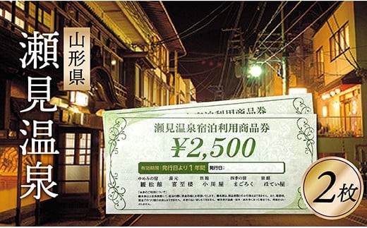 017-003 瀬見温泉利用券×2枚