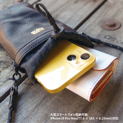 ラフテール【DEER TRAIL SMART POUCH】ライトキャメル　AC−DTSP−LCA【1618956】