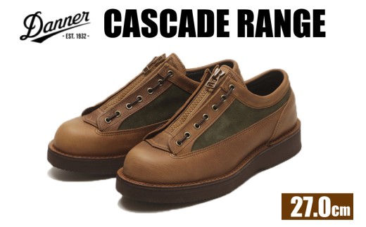 DANNER 紳士靴 カスケードレンジ ブラウン【27.0cm】 [STUMPTOWN渋谷店 石川県 志賀町 sk17jkf70290-6] 靴 くつ レザー 革 紳士