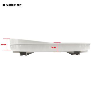 ふるさと納税 海老名市 【大型視線誘導標/反射器】ライトニングデリネーター 丸型 φ300mm 白枠/反射板:蛍光黄色 |  | 02