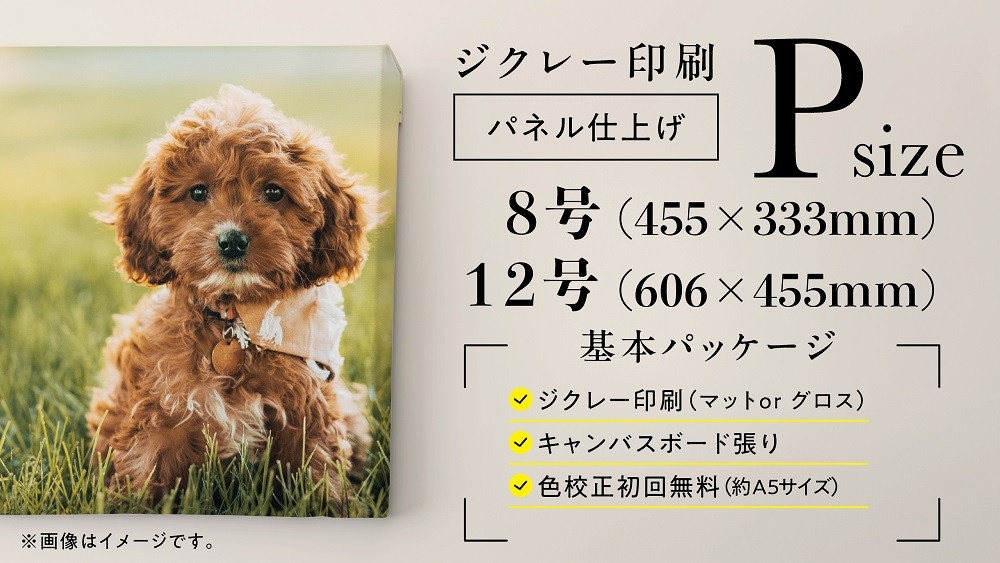 オリジナルキャンバス印刷（ジクレー印刷）P8号 272183_CY001