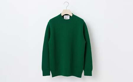 ≪先行予約≫【THISISASWEATER.】A1 : A SWEATER IS ORDINARY GREEN グリーン カシミヤセーター 服 洋服 ユニセックス メンズ レディース ブランド 数量限定 山形県 山辺町 サイズ3 yt-soxxg3
