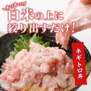 天然ビンチョウ鮪 ねぎとろ（約100g×15袋） (a10-1088)
