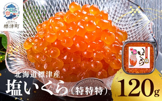 北海道産 いくら 120g  パック 塩漬け 塩いくら 塩イクラ 塩 国産 天然 人気 おすすめ いくら人気 さけ サケ 鮭 鮭いくら 鮭イクラ いくら北海道 魚卵 ikura 冷凍 冷凍いくら 冷凍イクラ しおいくら しおイクラ 鮭卵 魚介類 魚貝類 海鮮 本場 ご飯のお供 ちらし寿司 いくら丼 イクラ丼 ごほうび お祝い 贈答 送りもの 母の日 GW 北海道 標津町