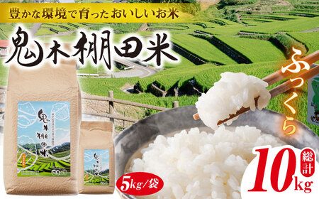 新米 令和8年度米 先行予約鬼木 棚田米 10kg (5kg×2袋) 新米【原田製茶】 [GA11] 白米 精米