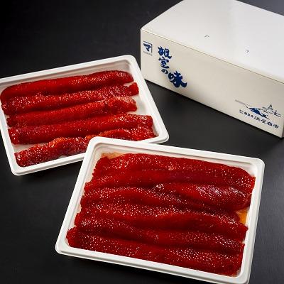 ふるさと納税 根室市 ＜12/17まで年内配送＞醤油筋子(紅子)250g×2P A-32044 |  | 01