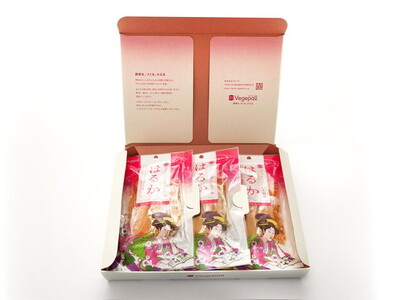 【人気の紅はるかの干し芋 小分けパックで食べやすい】ベジパルのほしいも姉妹 はるか 80g×6袋【末娘:はるか(紅はるか)】 さつまいも おやつ ダイエット 甘い 食べきりサイズ FAA-017