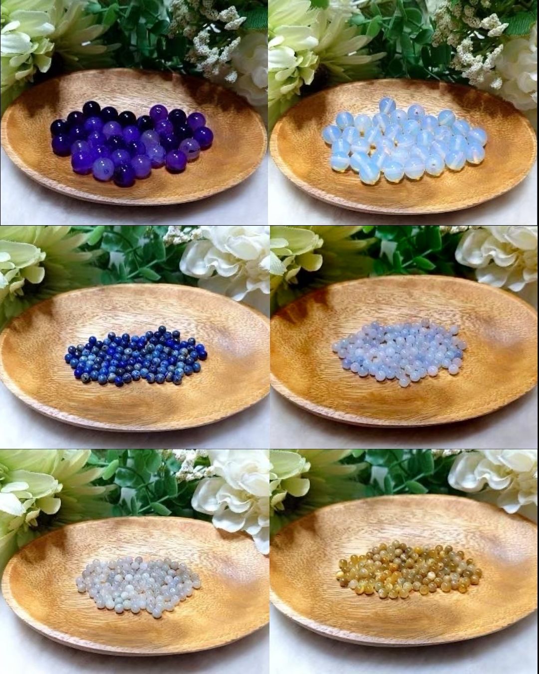 星座キーホルダー /レジン製キーホルダー 天然石 ハンドメイド アクセサリー