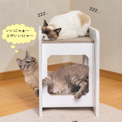 ふるさと納税 中津川市 猫のつめとぎ+House「しかく」(ぷらすはうすしかく) |  | 01