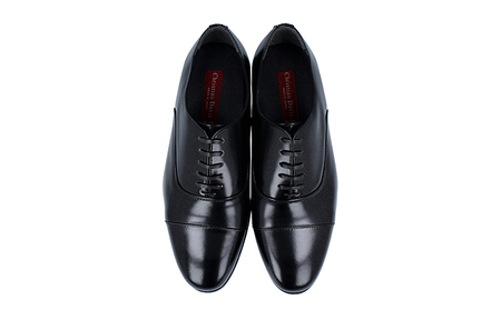 紳士靴 カーフレザー 革底 マッケイ製法　CD-401 BLK 24.5cm