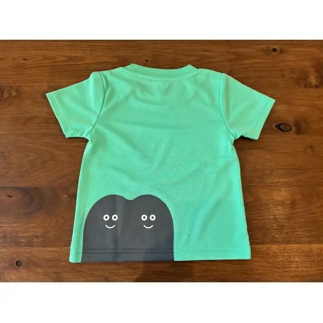 インクルーシブ保育活動支援！Tシャツ どろんこキッズ 半袖Ｔシャツ【ミントグリーン】（キッズ：110/120/130） 110