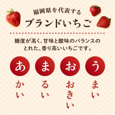 ふるさと納税 糸島市 【2回定期便】【2026年2月より発送】糸島産【春】あまおう6パック毎月計1.5kg[AIK027] |  | 02