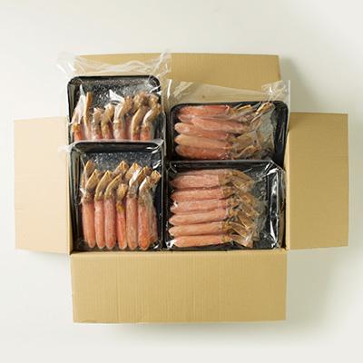 ふるさと納税 根室市 ＜12/10まで年内配送＞生本ずわいがに棒肉ポーション2kg(500g×4P) D-11019 |  | 03