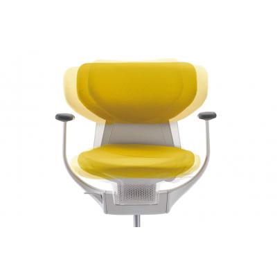 ふるさと納税 宮田村 コクヨチェアー　イング(ミディアムグレージュ・本体白)/ラテラル・ホワイト/フローリング用Vキャスタ |  | 02