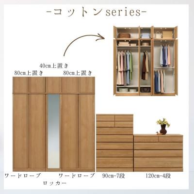 ふるさと納税 大川市 大川家具　開梱設置　幅120cm　4段　チェスト　ロータイプ　コットン　古賀清木工 |  | 03