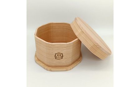 D25-028 おひつ　八角　2.5合