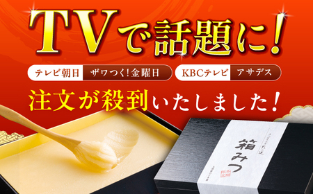 【12月～3月限定発送】箱みつ 3個セット 合計1200g (400g×3個) / はちみつ 固形ハチミツ[AFAI017]