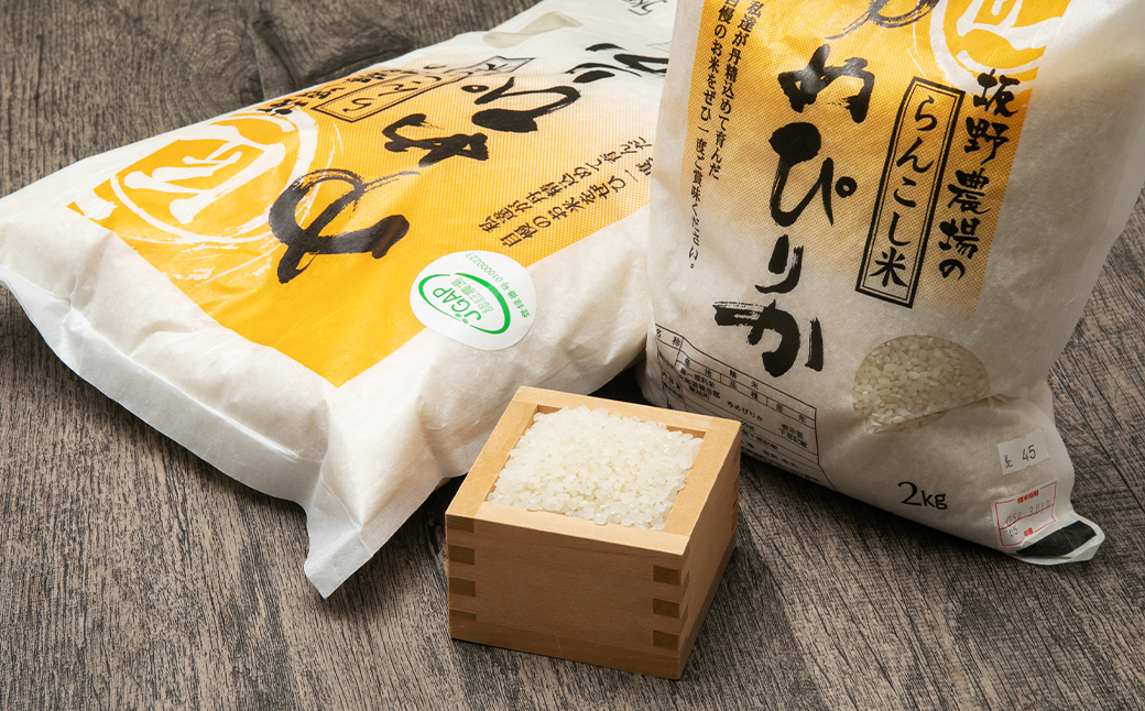 【3ヶ月定期便】令和5年産 らんこし米 ゆめぴりか 2kg