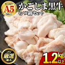 鹿児島県産黒毛和牛！牛もつ鍋セット(合計1.2kg・小腸約500g、スープ約700g)牛肉 肉 和牛 冷凍 国産 お肉 なべ 鍋 もつ鍋【前田畜産たかしや】