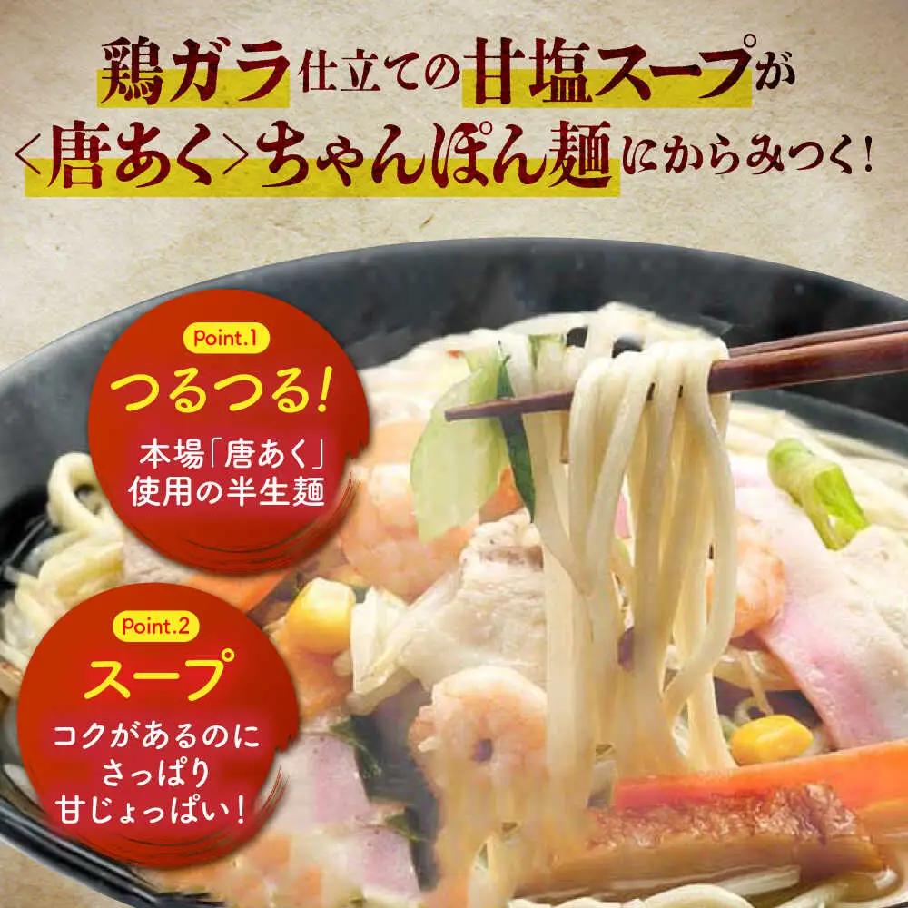 厚生ちゃんぽん スープ付 9食セット(3食セット×3) / 長崎ちゃんぽん ちゃんぽん チャンポン ちゃんぽん麺 めん 麺 麺類 スープ スープ付き 長崎 / 諫早市 / 株式会社白雪食品[AHAI0