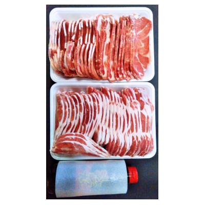 ふるさと納税 平取町 北海道民おすすめ定番の「ラムスライス」900g×2パック　タレ590g×1本 |  | 02