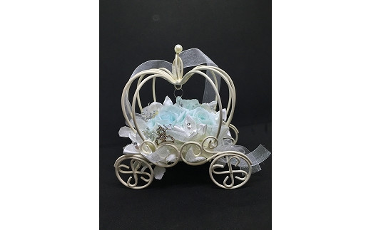 プリザーブドフラワー 「カボチャの馬車」 ／ 開店祝い 母の日 敬老の日 fleur misaki お祝い インテリア 雑貨 プレゼント ギフト 奈良県 田原本町