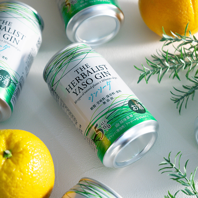 THE HERBALIST YASOジンソーダ144缶セット 24缶×6箱 お酒 新潟クラフトジン クラフト ジン 新潟 新潟県産 にいがた 上越 上越産