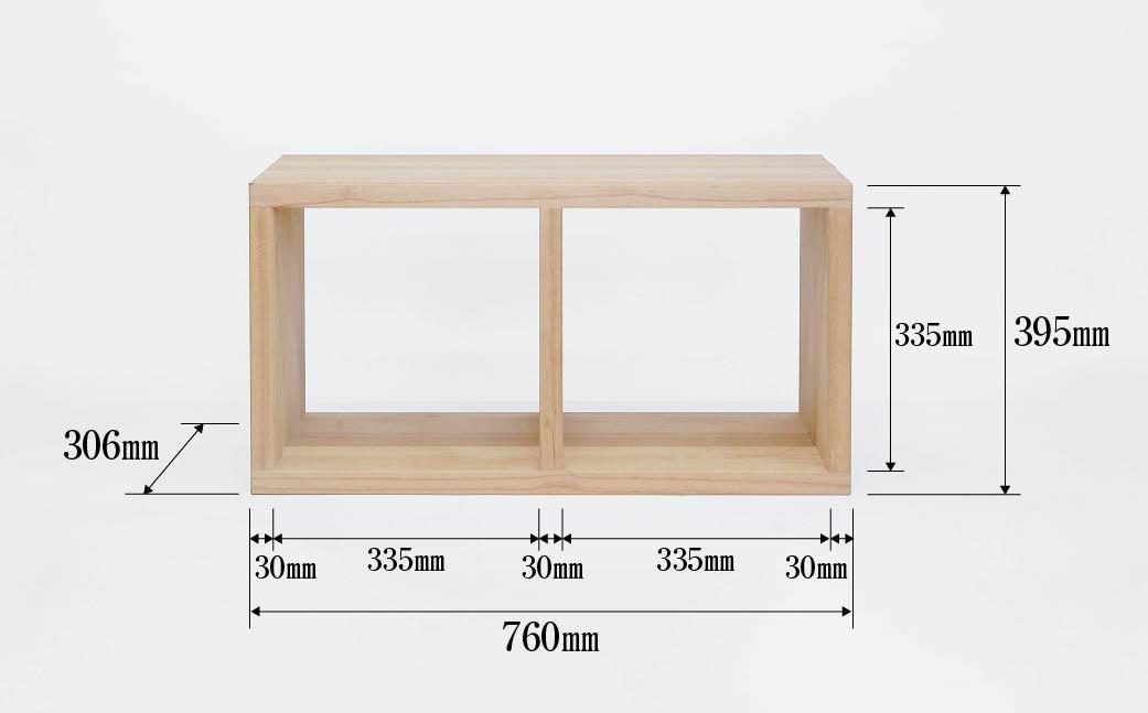春日部桐箪笥 桐の棚1×2段 | 桐箪笥 桐たんす 箪笥 たんす 1段 2段 伝統的工芸品 棚 家具 チェスト インテリア 春日部桐たんす組合 埼玉県 埼玉県庁