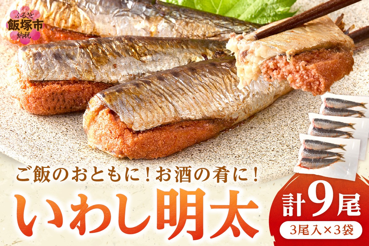 
            いわし明太 9尾【A3-085】
          