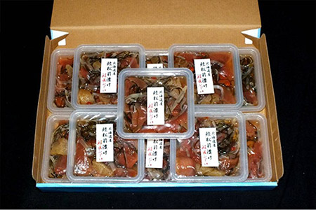 [鮭匠ふじい]鮭松前漬け70g×12P B-42027
