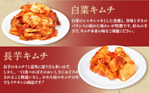 中辛 キムチ 6種 詰め合わせ 食べ比べ 小分け 白菜 長芋 たこ するめ チャンジャ らっきょ アソート バラエティーセット ごはんのお供 ピリ辛 お米 ごはん ビール 酒 おつまみ 漬物 いか 昆