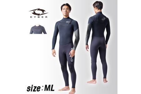 ウェットスーツ CYBER 3/2mm ZEST-LIMITED フルスーツ FALL/WINTER仕様  MLサイズ