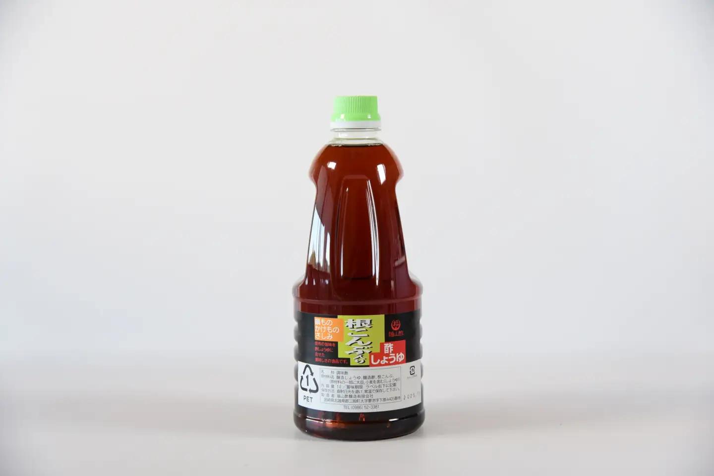 菊花大輪1L＆根昆布入り酢しょうゆ1L 合計2本（各1本） （家庭用）　MI779
